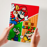 Cuaderno Super Mario Personalizado