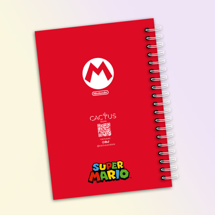 Cuaderno Super Mario Personalizado - Imagen 3