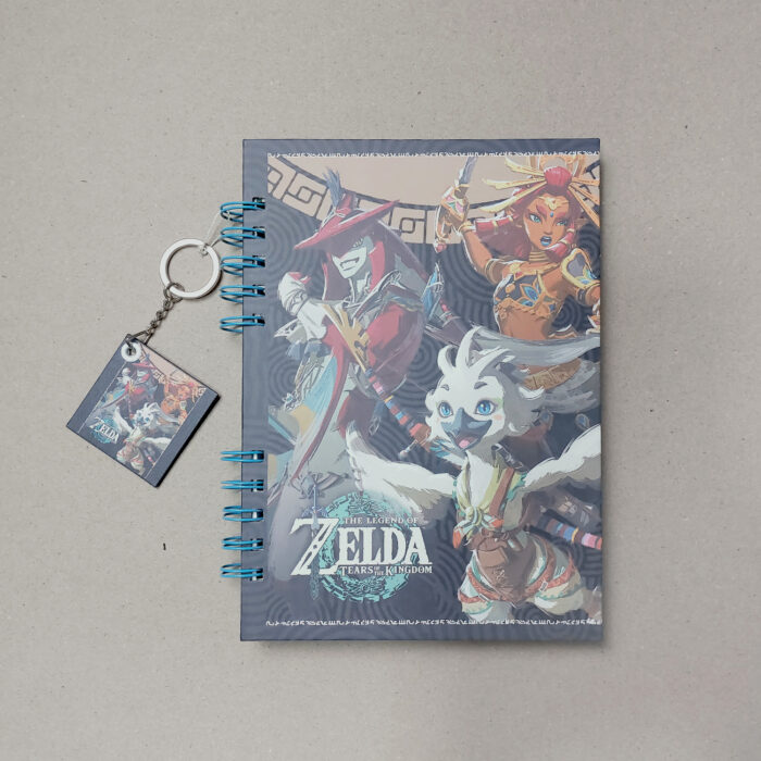 Cuaderno Zelda Tears of the Kingdom Aldeas - Imagen 1