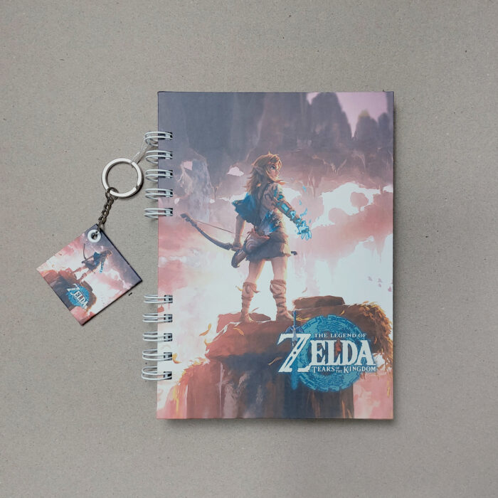 Cuaderno Zelda Tears of the Kingdom Link - Imagen 1