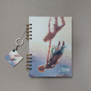Cuaderno Zelda Tears of the Kingdom Link y Zelda