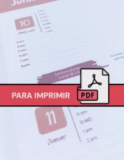 Agenda Cactus 2026 (Imprimible) - Imagen 3