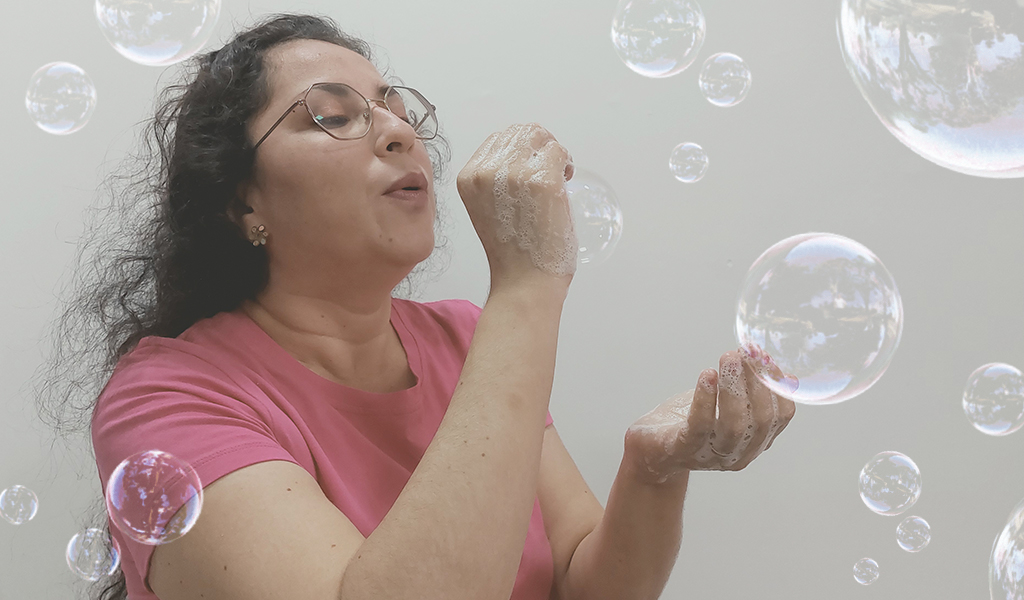 La espuma habla